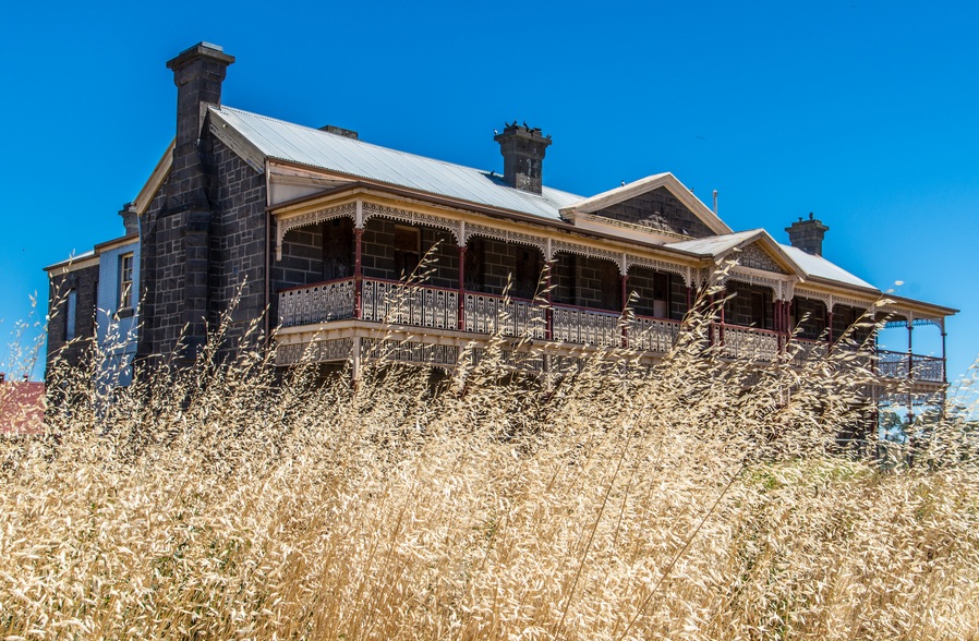 The old Kyneton Hospital, which opened in 1853 and closed 160 years later. PIC: Nils Versemann