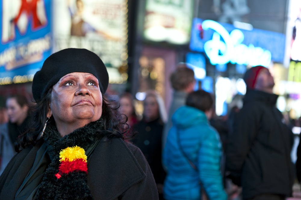 Marlene Cummins; in New York for an international gathering of Black Panther alumni. PIC: Supplied