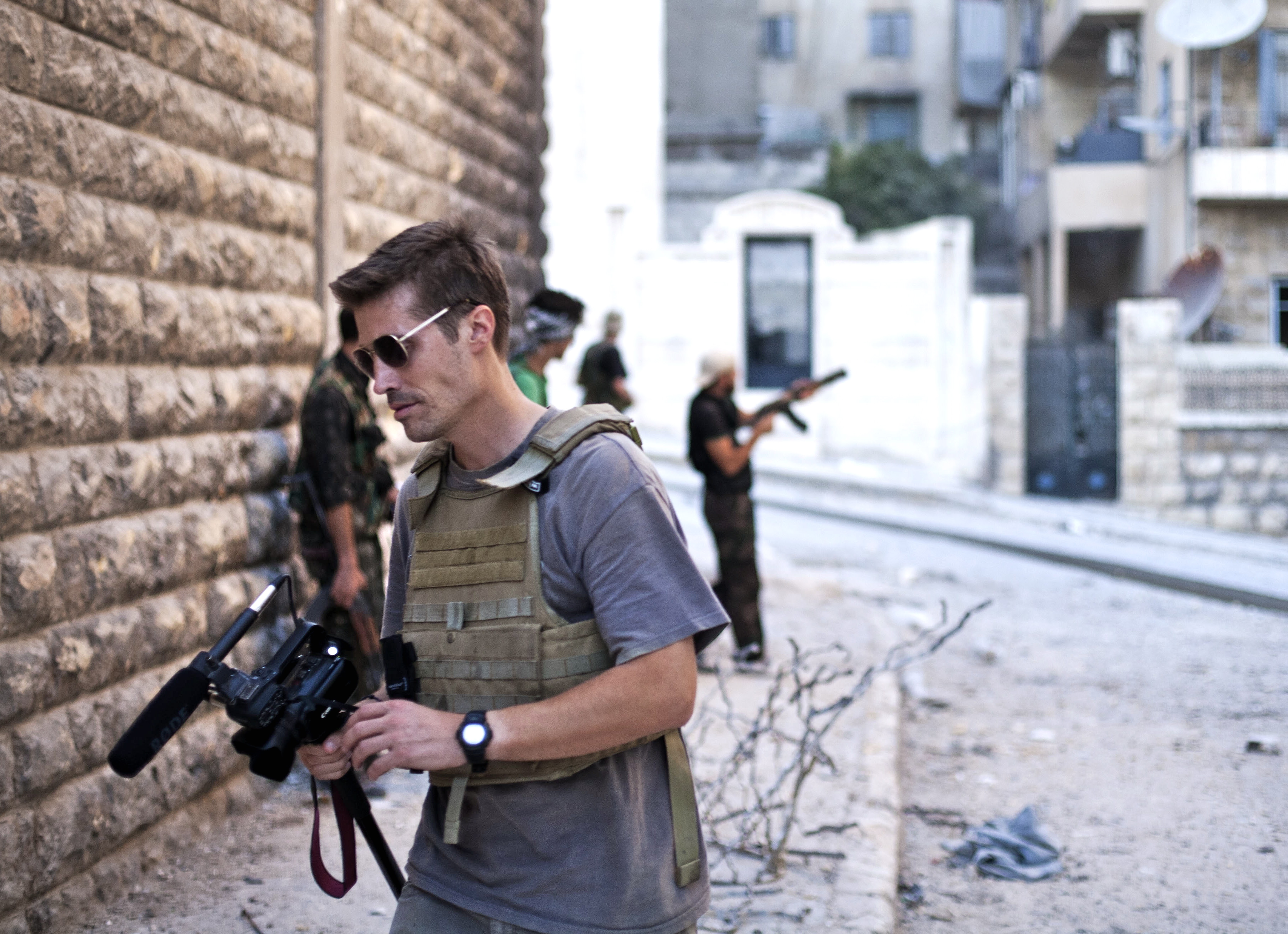 American freelance journalist James Foley died at the hands of IS militants in August. PIC: Manu Brabo