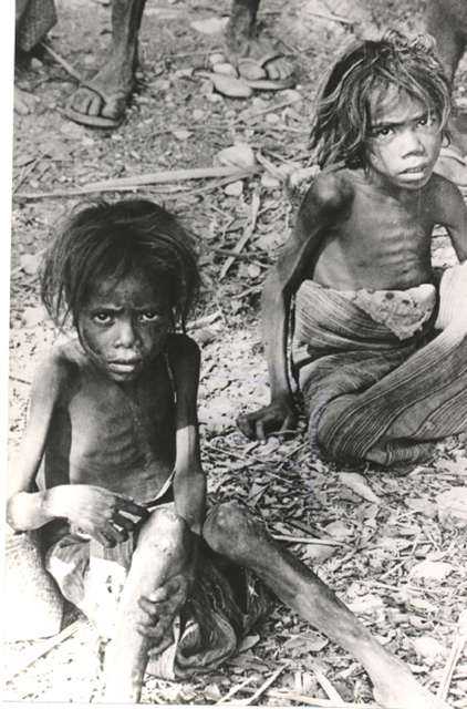 More than 100,000 refugees are thought to have died in the late 1970s famine in East Timor.
