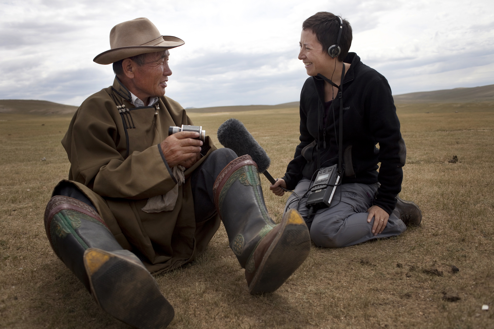Louisa Lim on assignment in Mongolia for NPR.