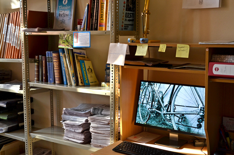 Meie Kodu&rsquo;s office, circa 2016. Photo: Aune Vetik.