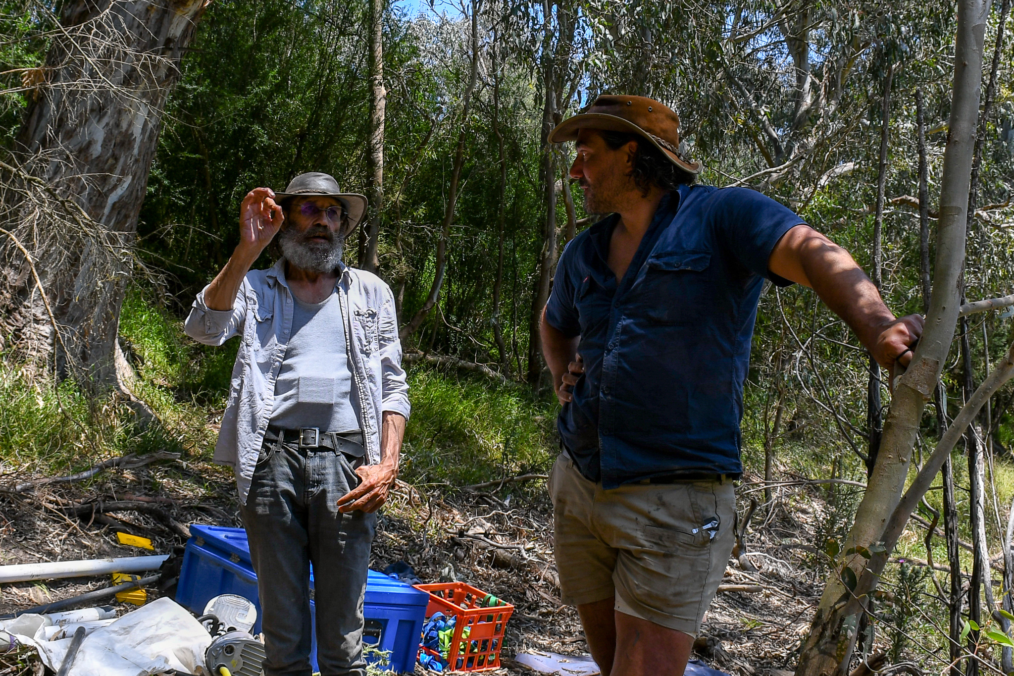 Uncle Dave and Dr Fletcher collaborate