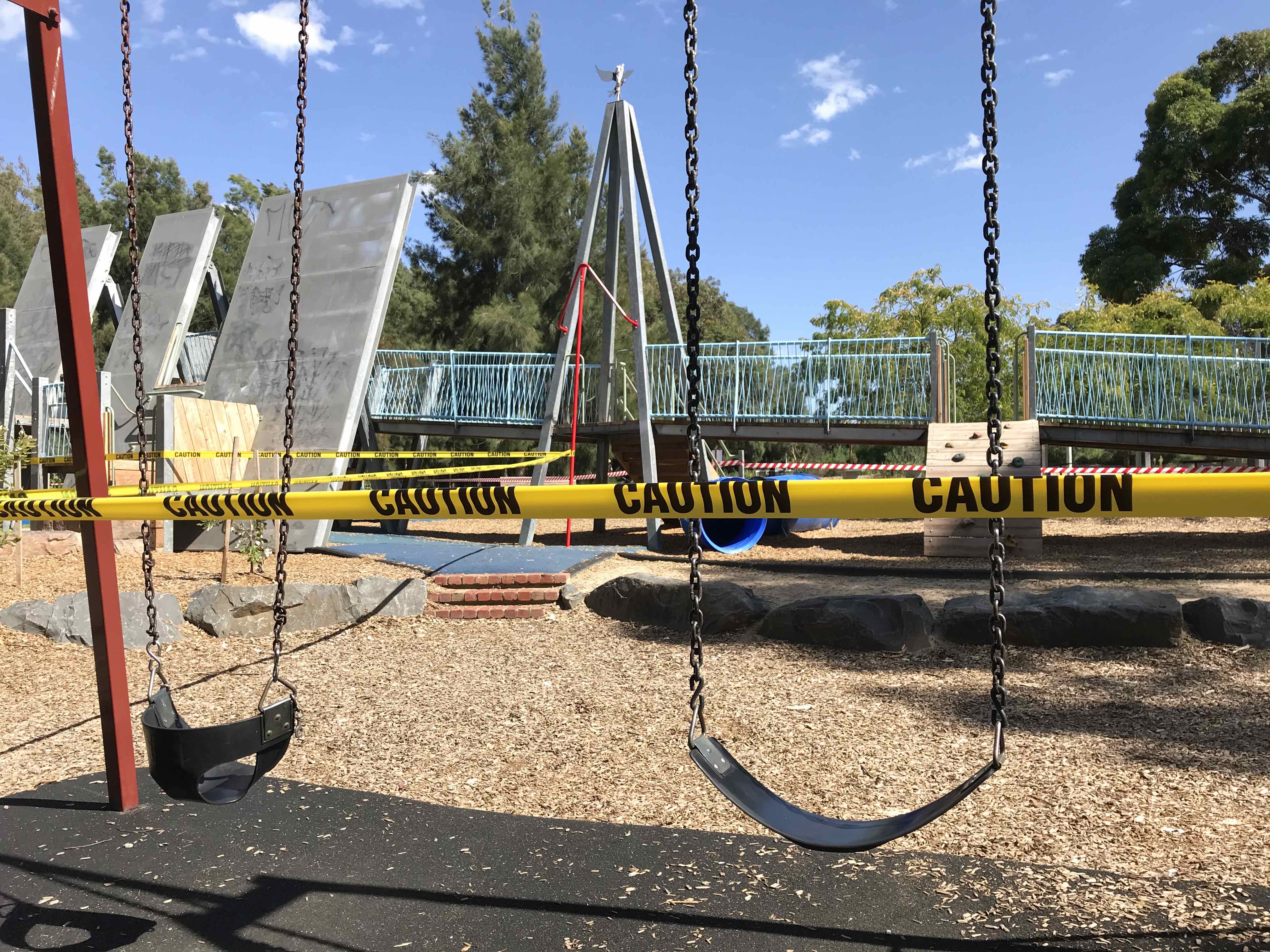 Scott Morrison announced on Sunday that playgrounds across the nation would be closed until further notice.