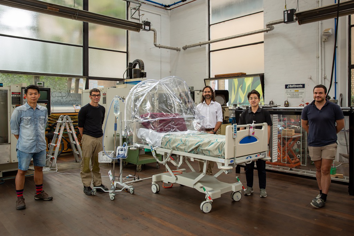 From the pandemic front line, a plea for help engineers a safety bubble