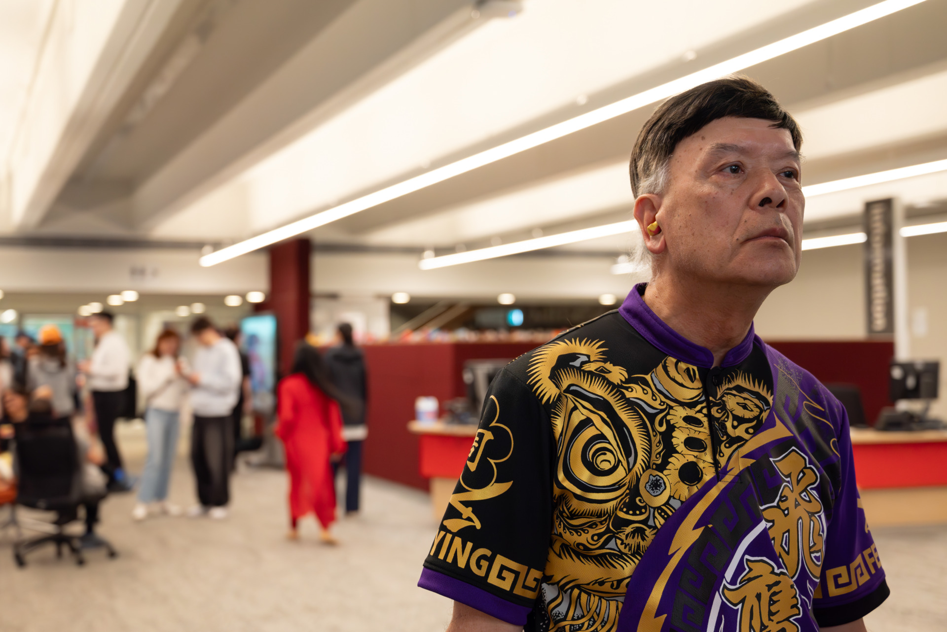 18 October 2024. Arthur Kwong, the group&rsquo;s oldest member, prepares for the performance at Monash University. He reflects on the tough times the group faced during the pandemic.