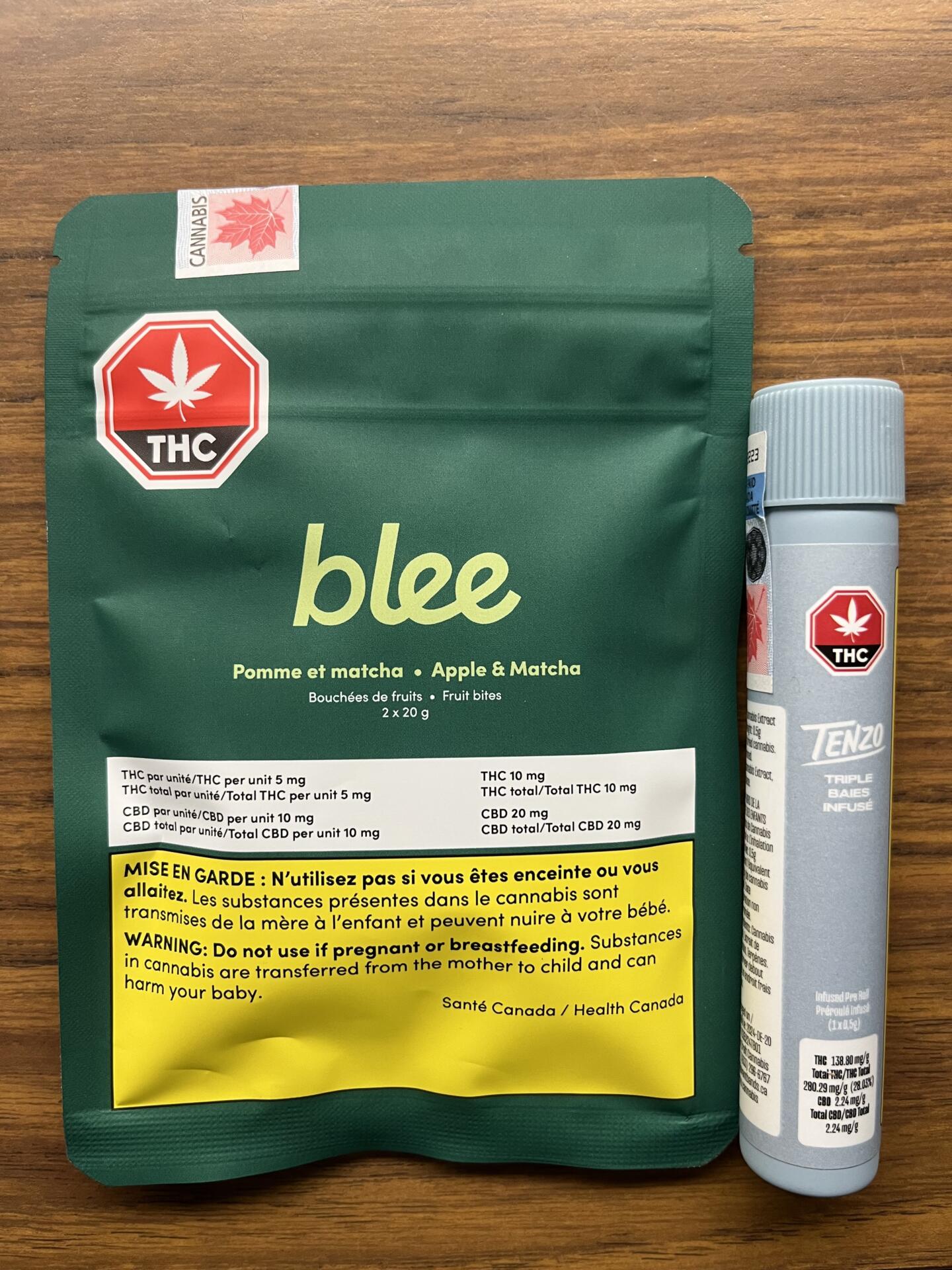 Canadian cannabis products. Photo by Georgie Preston