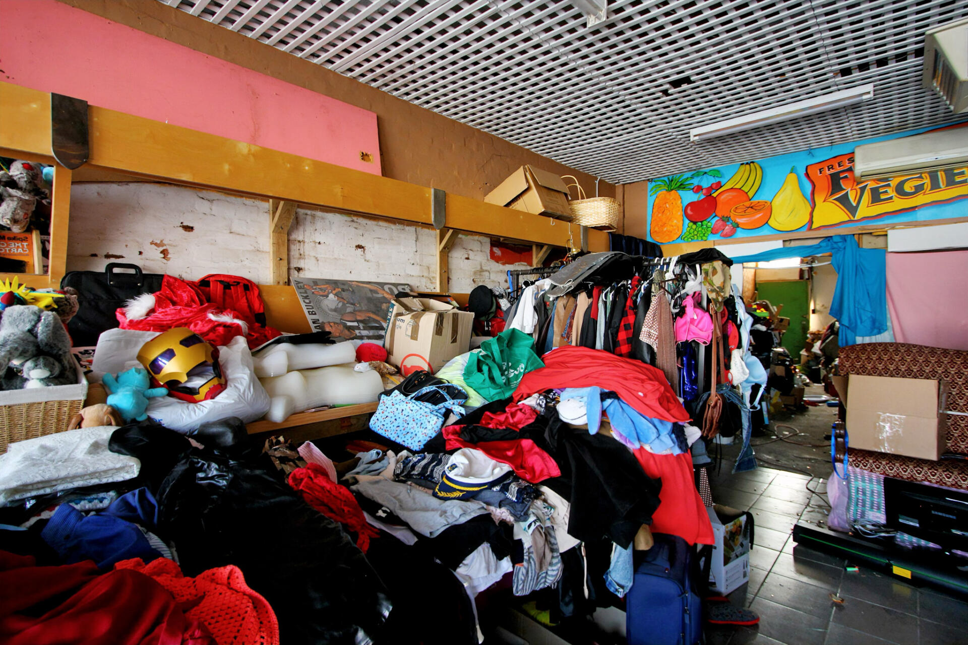 The Op Shop&rsquo;s photo studio, filled with donated costumes and props, offers free portrait sessions to community members year-round, especially during holidays.