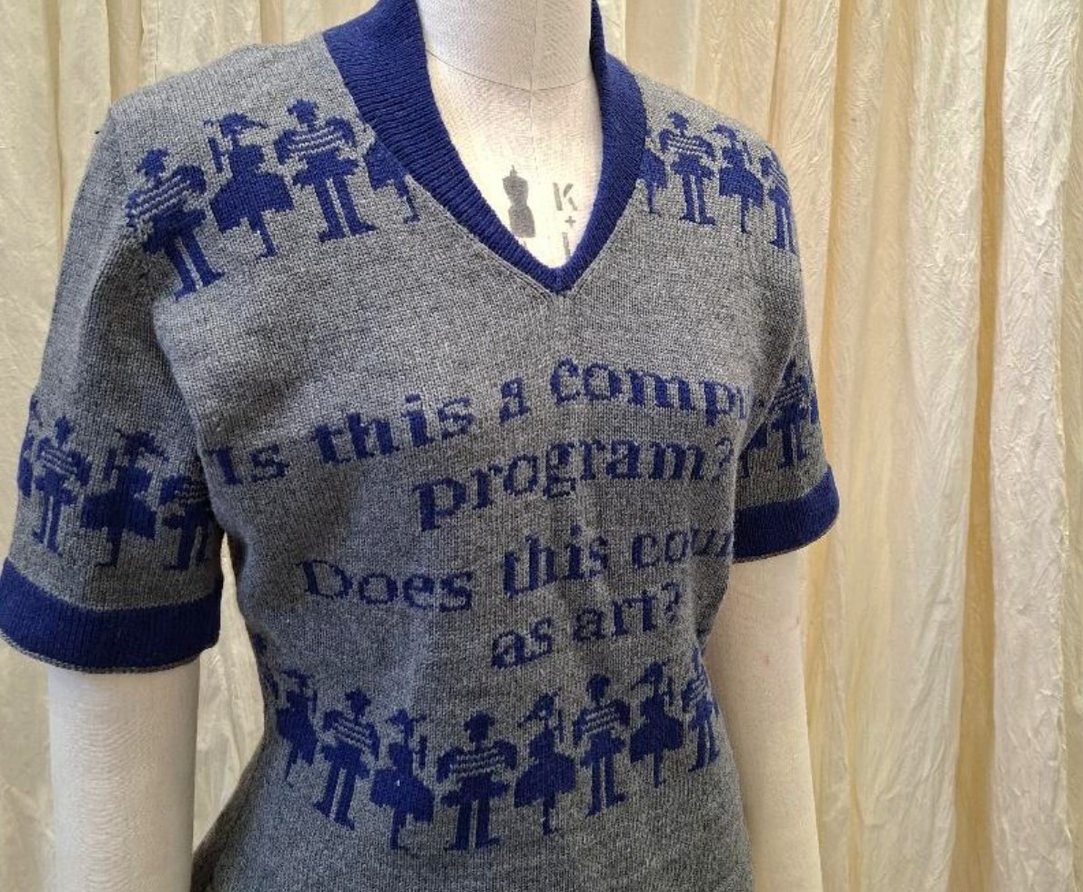 Turning textile waste into art