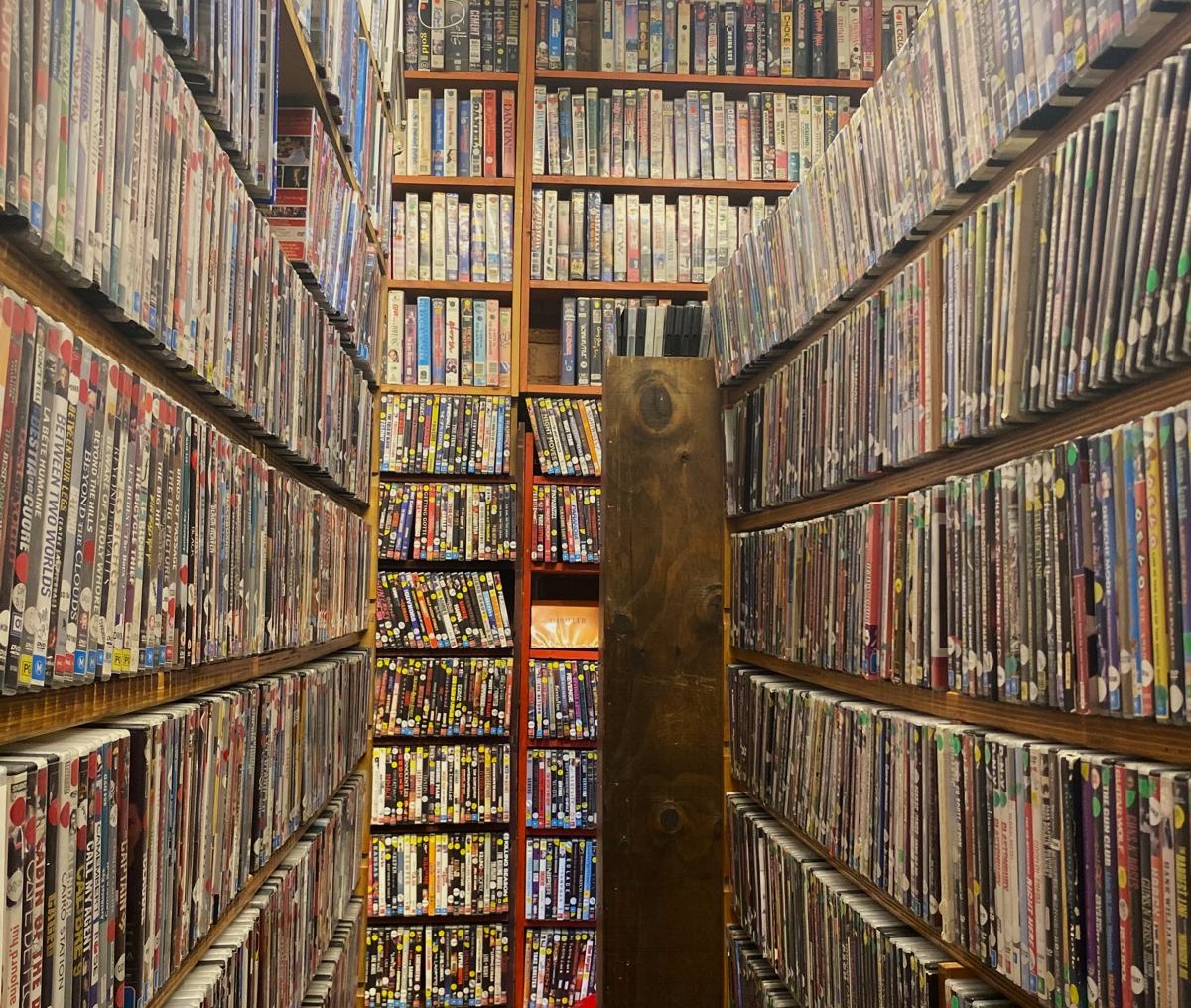 The shelves are a maze of forgotten gems and cult classics. Image: Anna Raimondi.