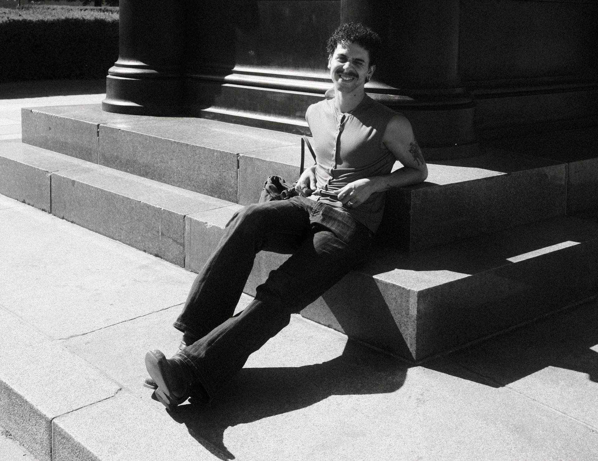 Pedro Barros near Gropius Bau in Berlin. Image: Claudia Goundar