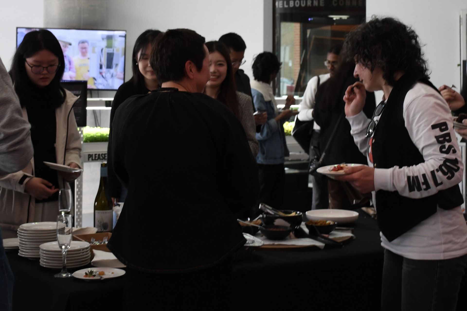 Guests at the launch of Unruly at Science Gallery Melbourne. Photo by Preeshita Shah.